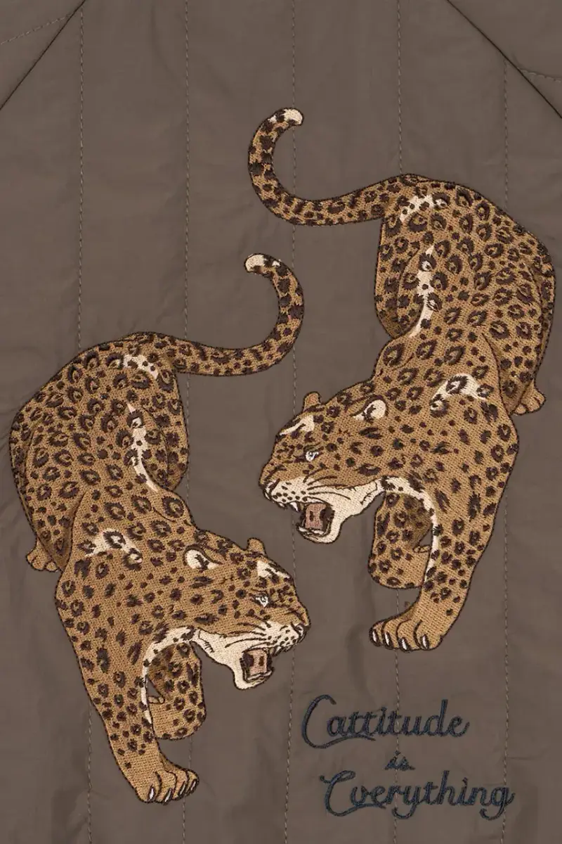 giacca bomber bambini JUNO BOMBER JACKET Marrone miniatura 4