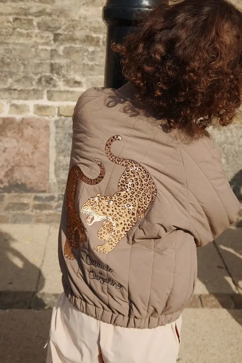 giacca bomber bambini JUNO BOMBER JACKET Marrone