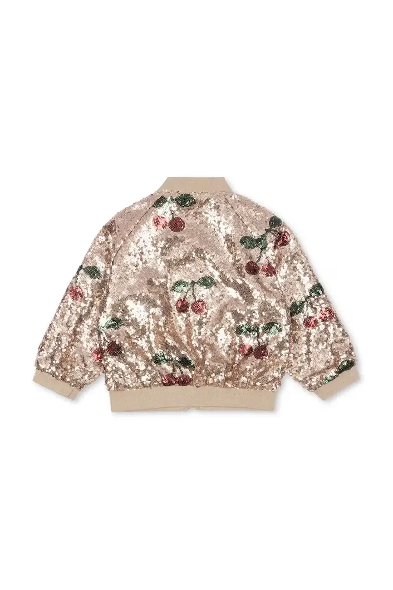 giacca bomber bambini STARLA SEQUIN JACKET Oro miniatura 2