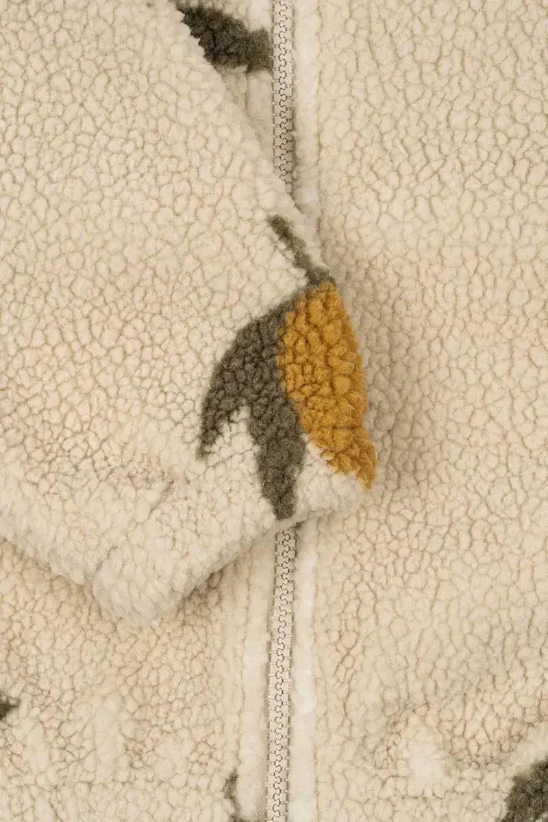 giacca JODY TEDDY JACKET GRS colore beige KS103479 miniatura 3