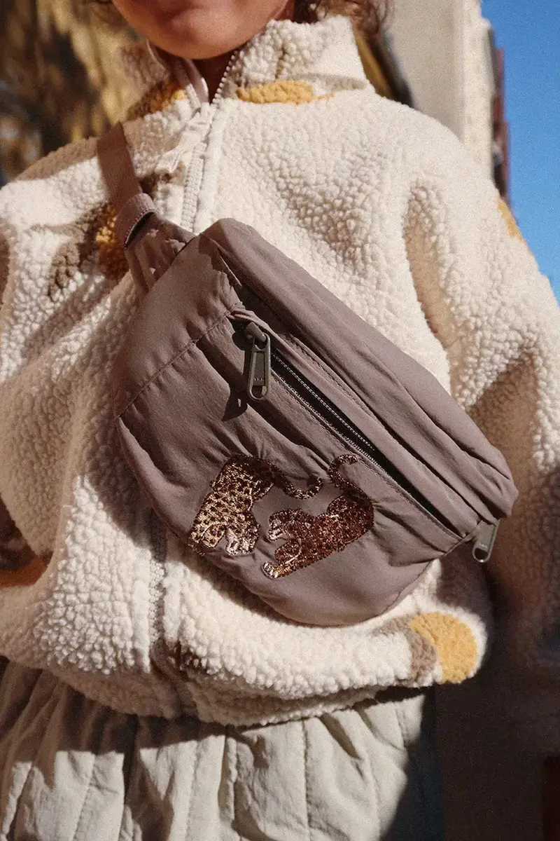 giacca JODY TEDDY JACKET GRS colore beige KS103479 miniatura 4