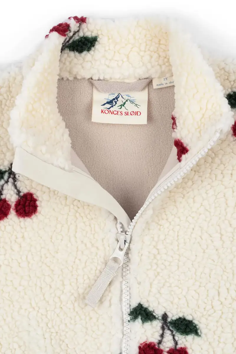 giacca JODY TEDDY JACKET GRS colore bianco KS103479 miniatura 3