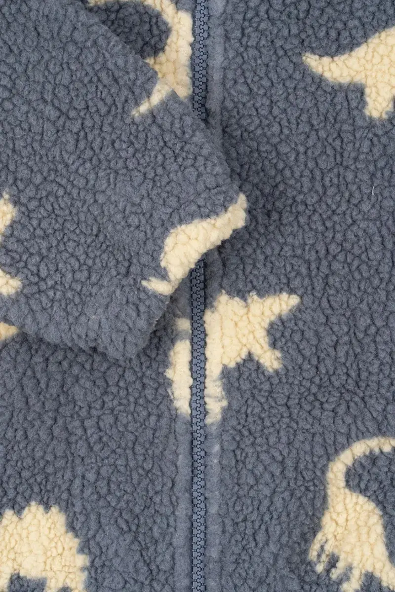 giacca JODY TEDDY JACKET GRS colore blu KS103479 miniatura 4