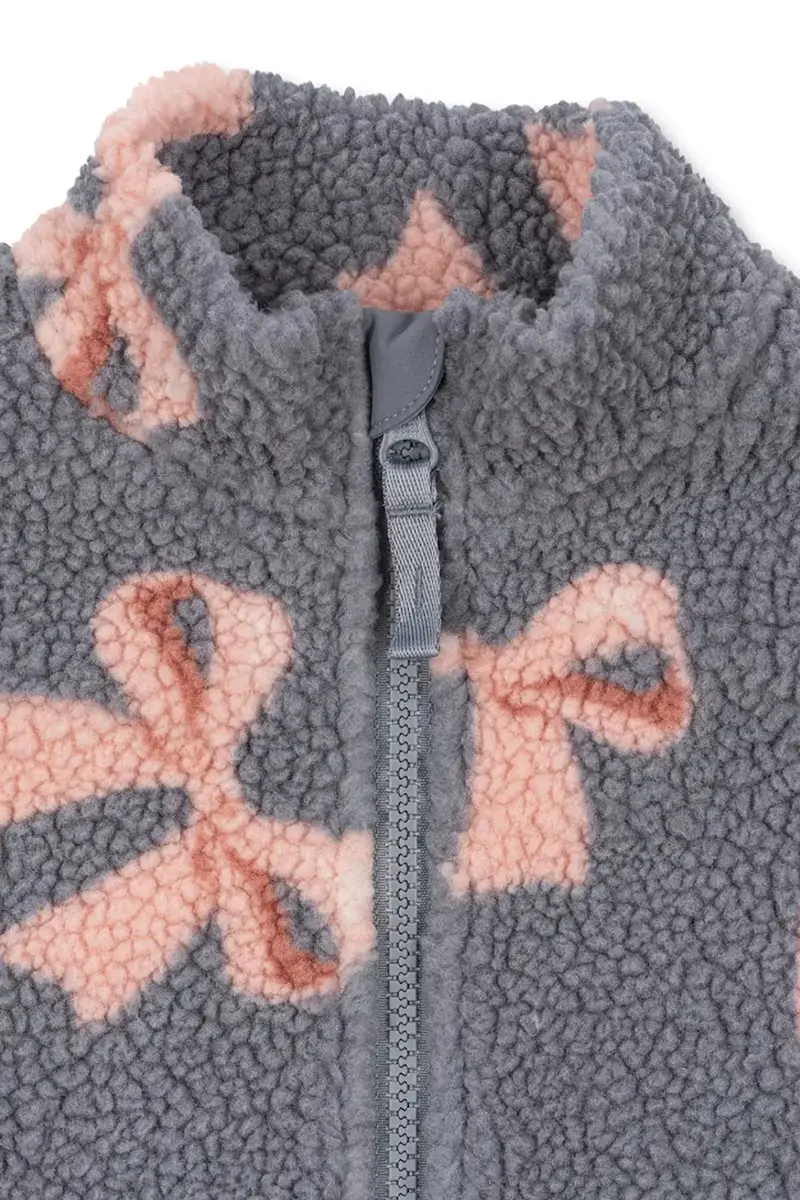 giacca JODY TEDDY JACKET GRS colore violetto KS103584 miniatura 3