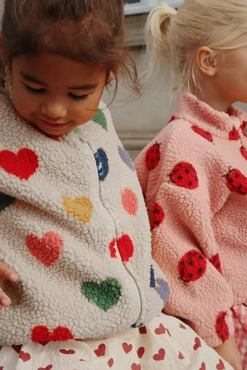 giacca JODY TEDDY JACKET GRS KS103479 Multicolore miniatura 4