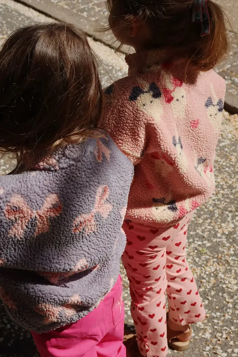 giacca JODY TEDDY JACKET GRS Rosa miniatura 3