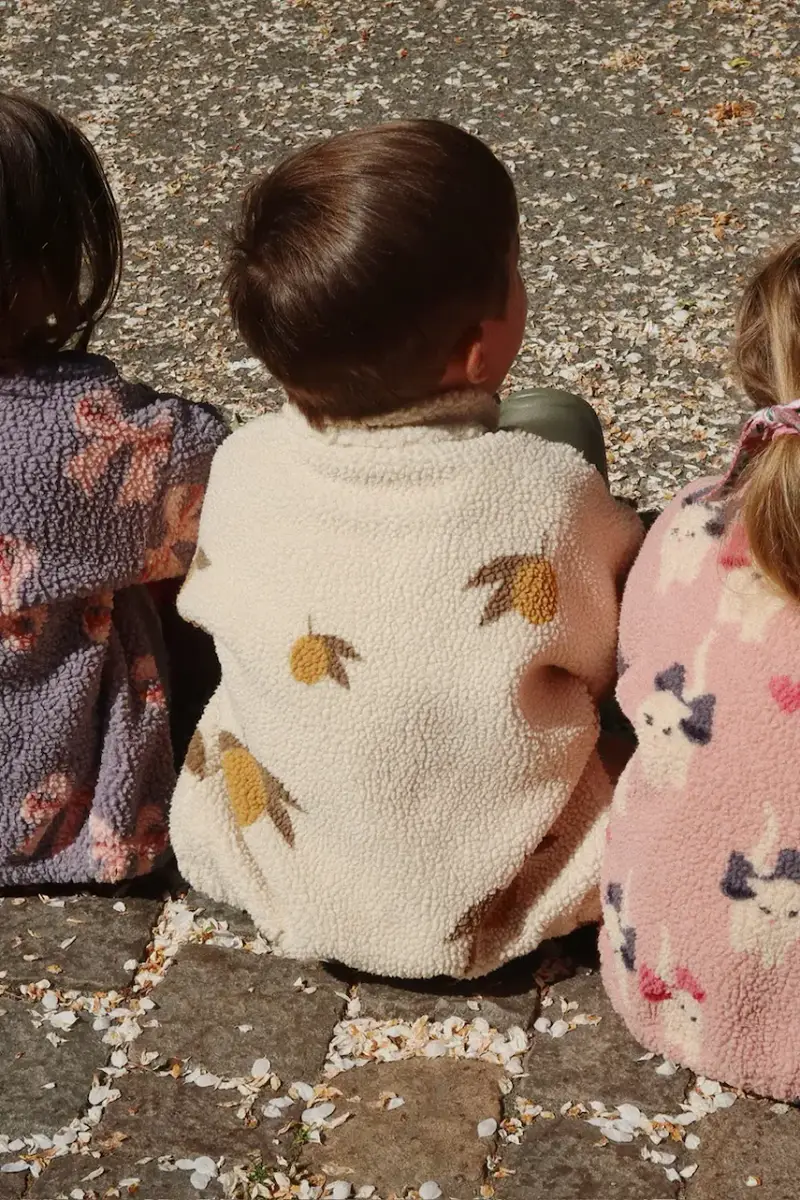 giacca JODY TEDDY JACKET GRS Rosa miniatura 4