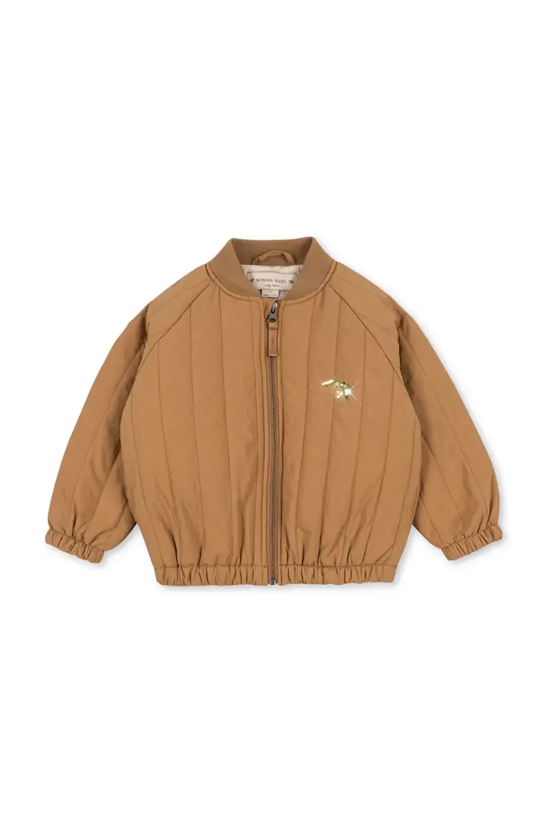 giacca JUNO SEQUIN BOMBER JACKET colore marrone KS103490 miniatura 2