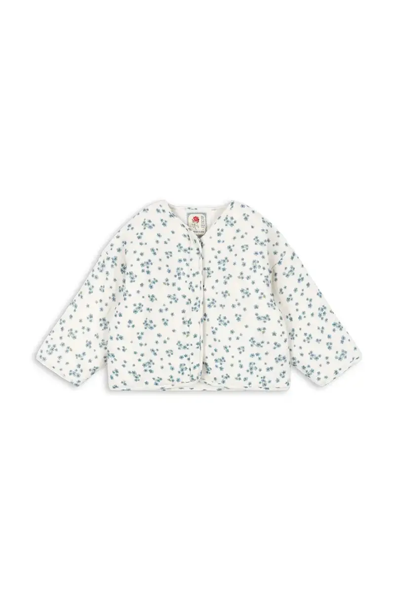 giacca per bambini in cotone RHW X KS MIOBLU JACKET colore beige Rosie Huntington Whiteley KS103613 miniatura 2