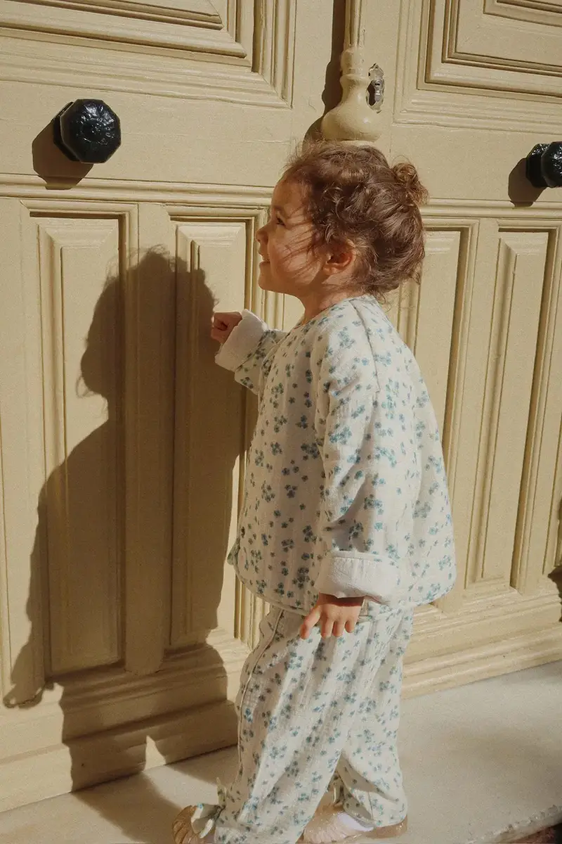 giacca per bambini in cotone RHW X KS MIOBLU JACKET colore beige Rosie Huntington Whiteley KS103613