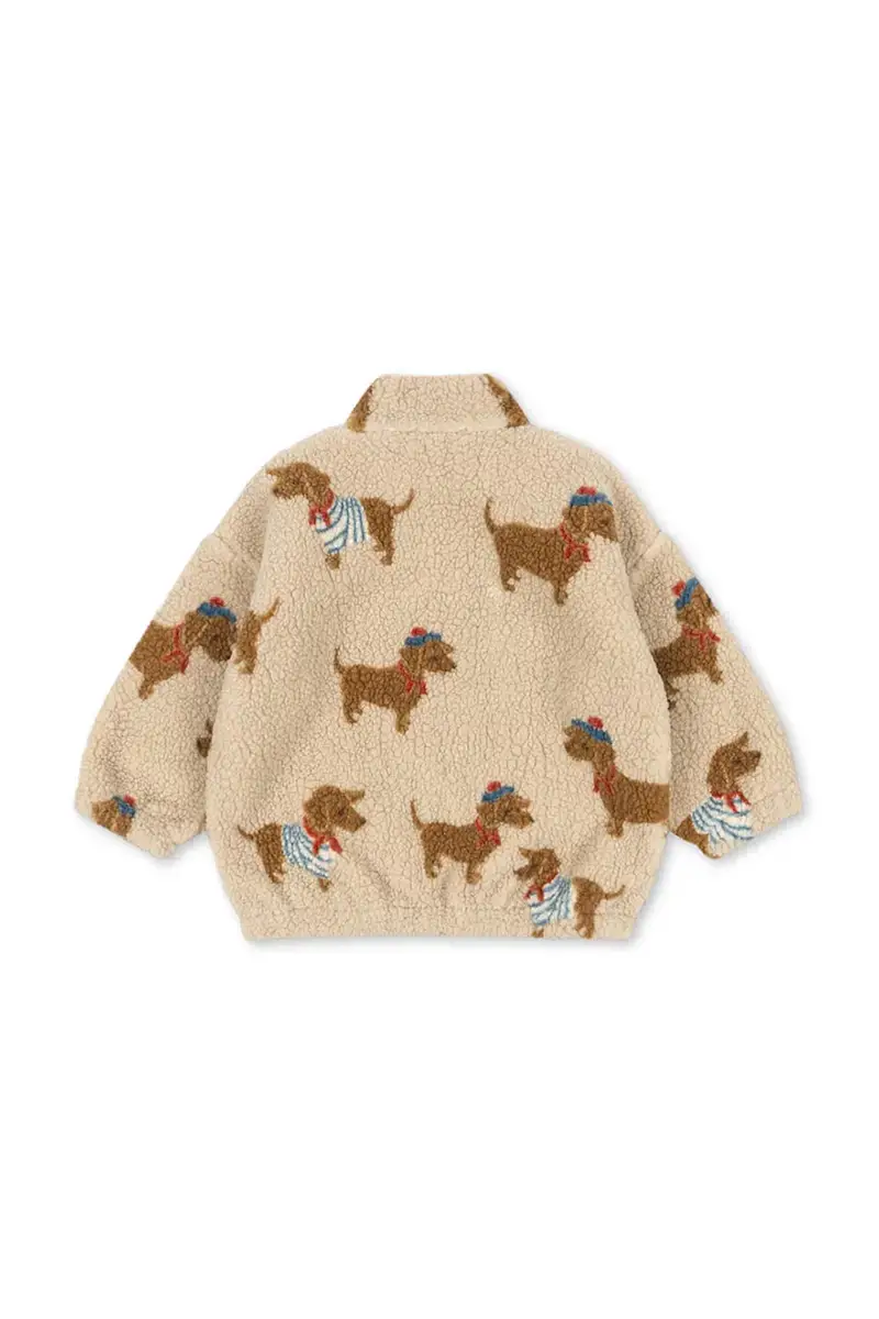 giacca per bambini JODY TEDDY JACKET GRS Beige miniatura 3