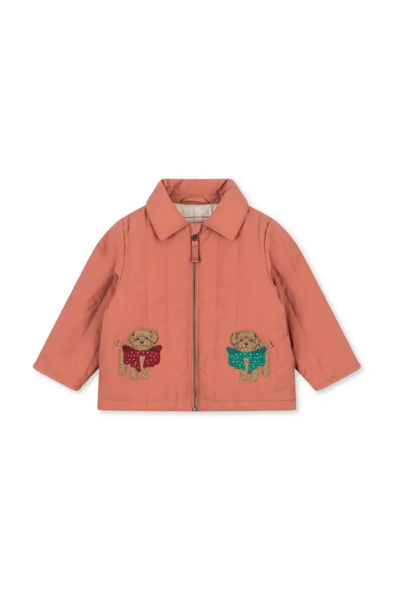 giacca per bambini JUNO COLLAR JACKET Rosa miniatura 2