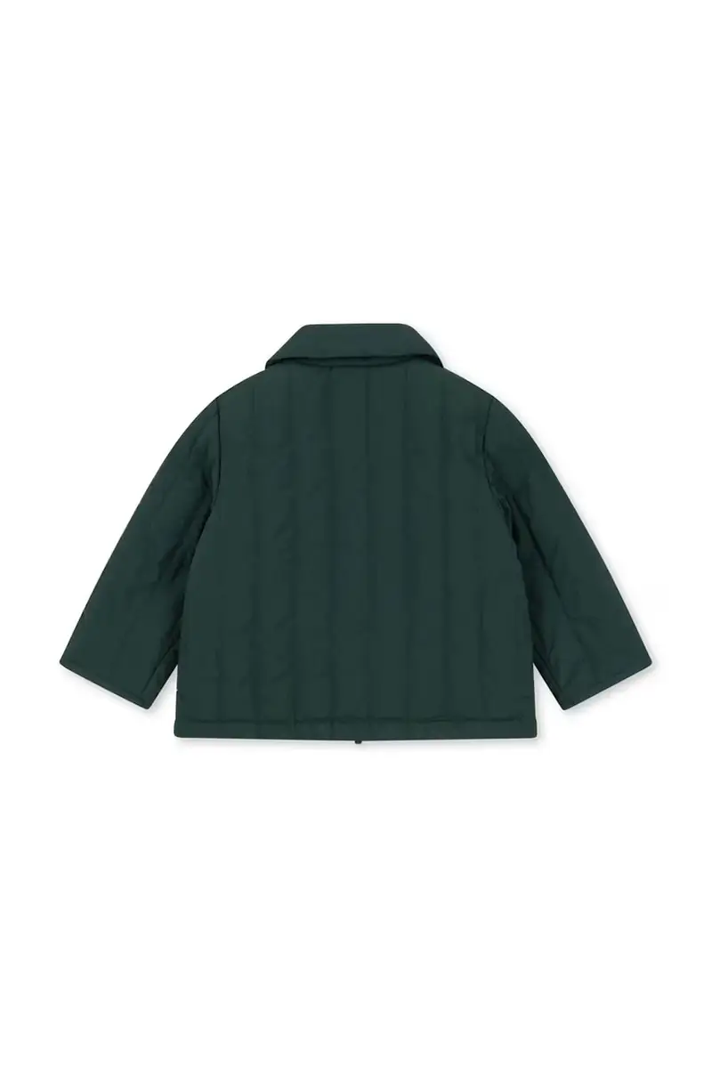 giacca per bambini JUNO COLLAR JACKET Verde miniatura 3