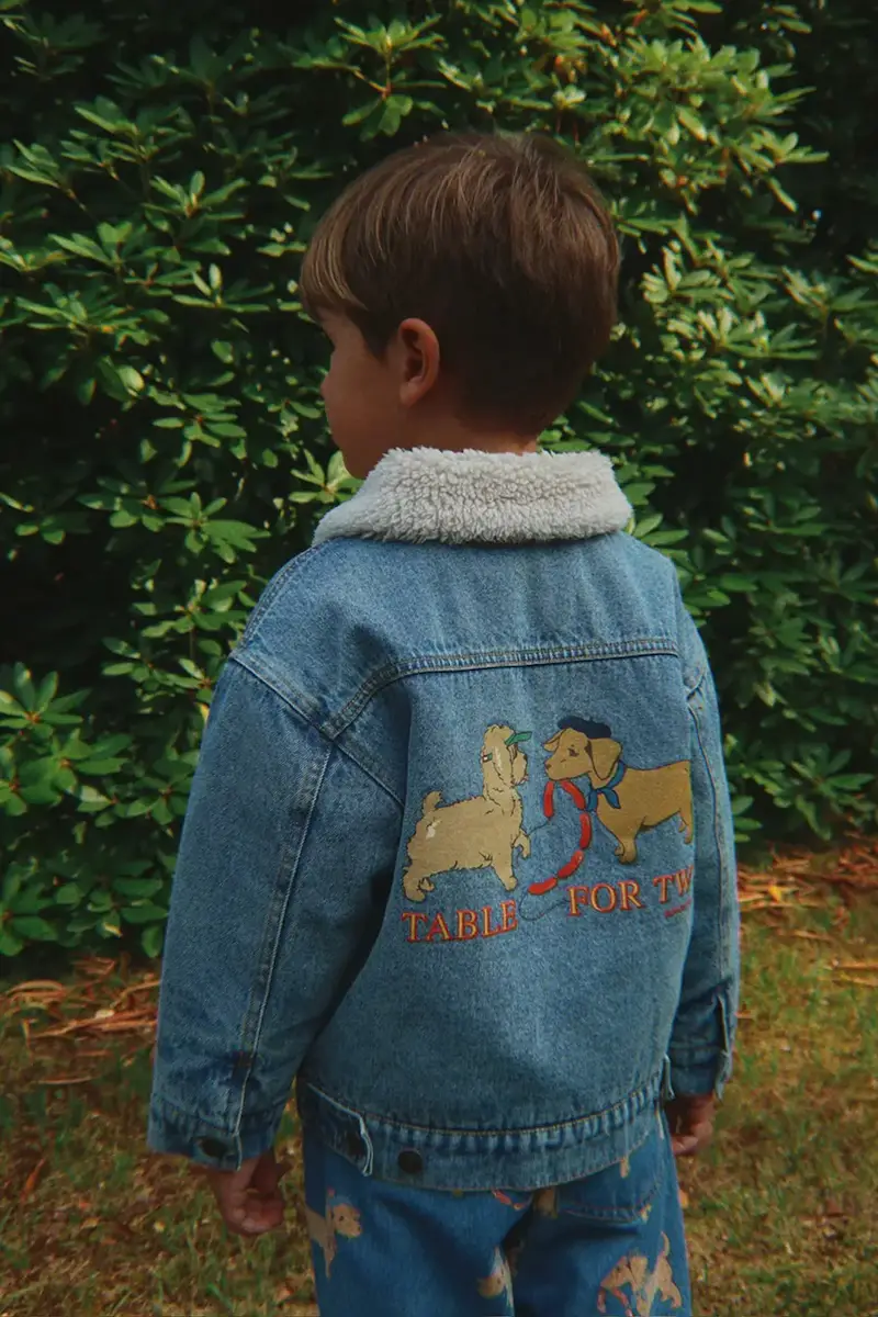 giacca per bambini MAGOT JACKET Blu