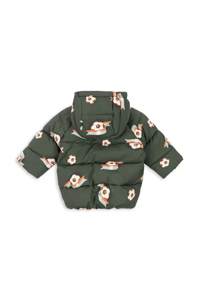 giacca per bambini NUKA JACKET GRS colore verde KS103522 miniatura 3