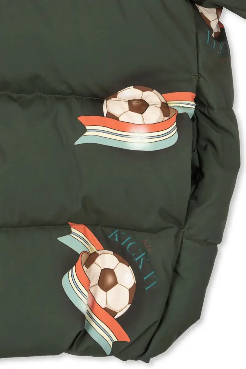 giacca per bambini NUKA JACKET GRS colore verde KS103522 miniatura 4