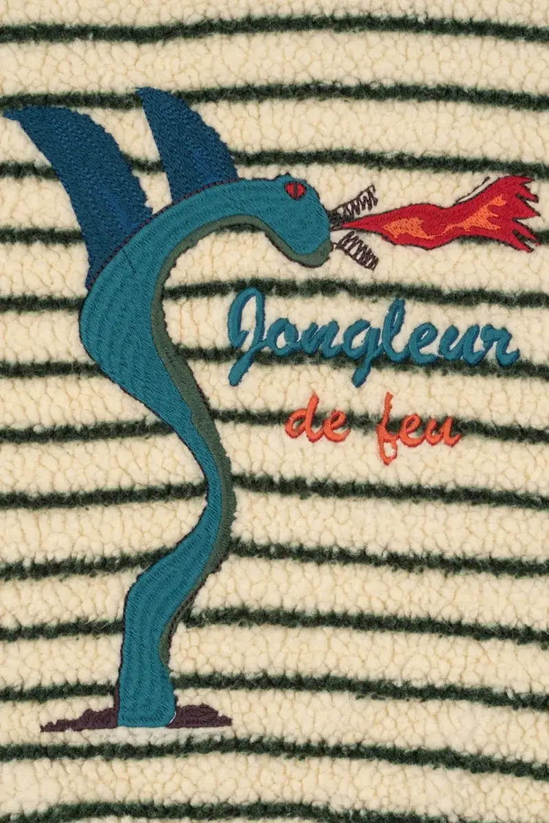 giacca per bambini RHW X KS JACKET GRS colore giallo Rosie Huntington Whiteley KS103605 miniatura 5