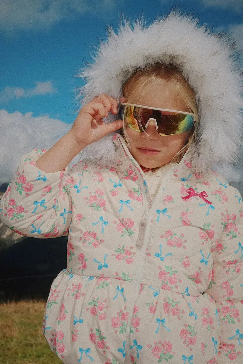 giacca per bambini SIGGE JACKET GRS colore beige KS103534