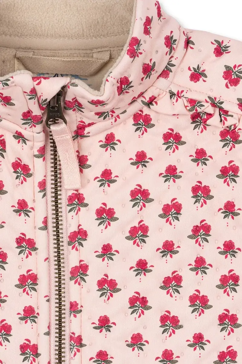 giacca per bambini THERMO FRILL JACKET GRS colore rosa KS103545 miniatura 4