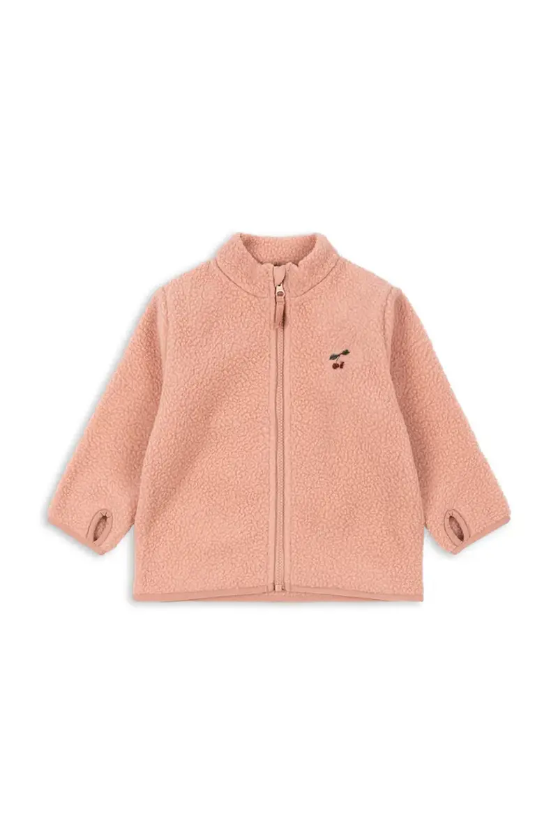 giacca per bambini THERMY FLEECE JACKET GRS colore rosa KS103548 miniatura 2