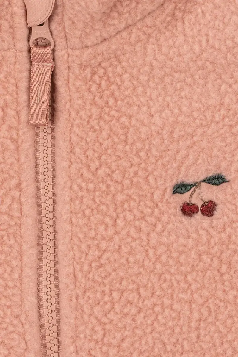 giacca per bambini THERMY FLEECE JACKET GRS colore rosa KS103548 miniatura 4