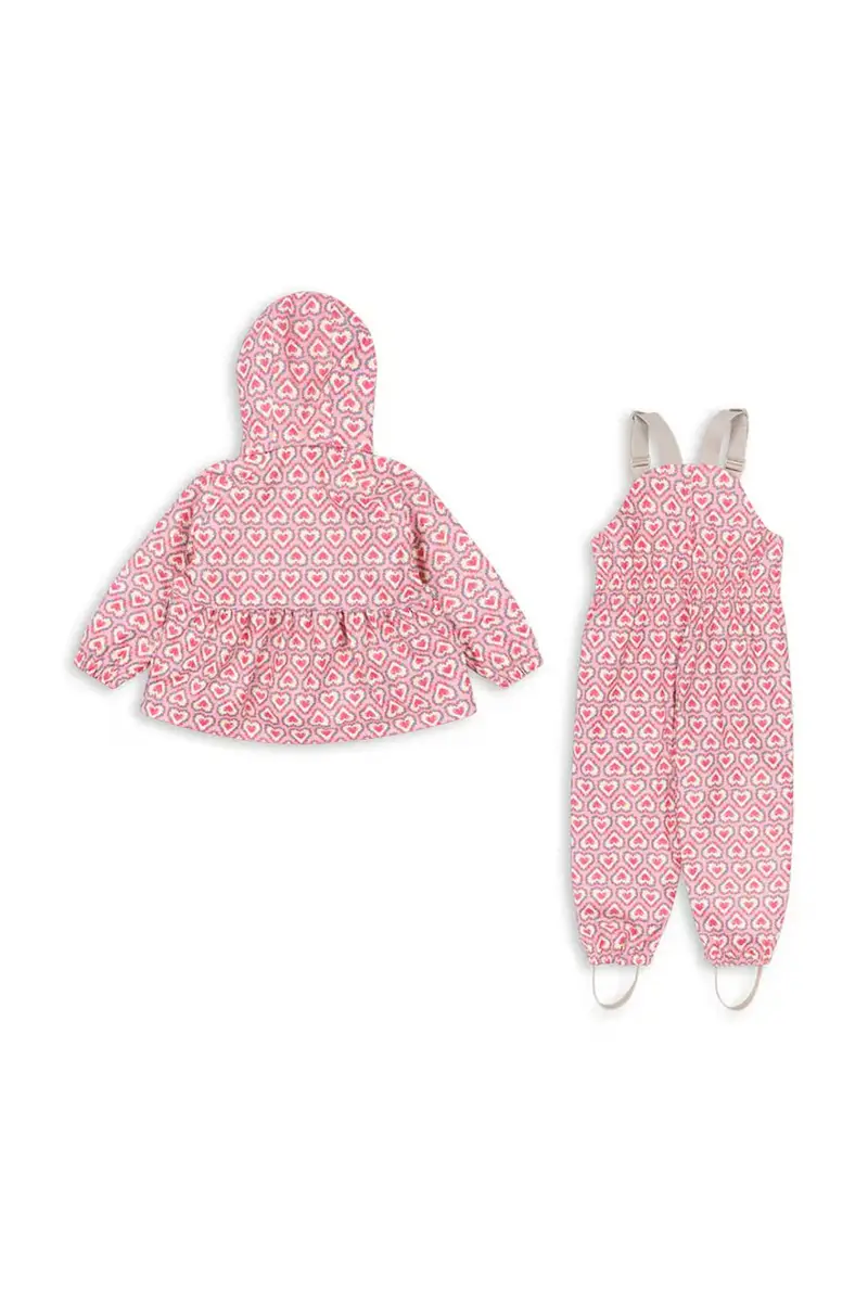 giacca RAINY PALME SET GIRL colore rosa KS103531 miniatura 3