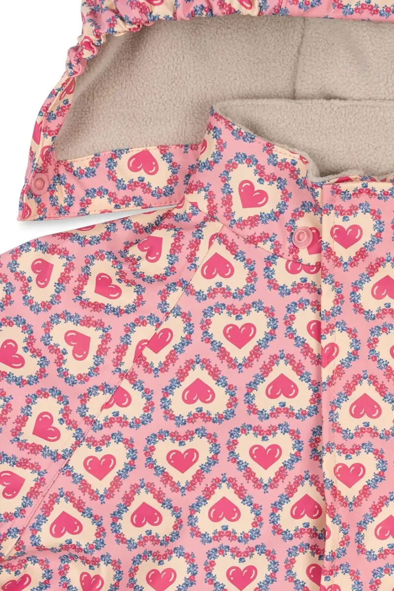 giacca RAINY PALME SET GIRL colore rosa KS103531 miniatura 4