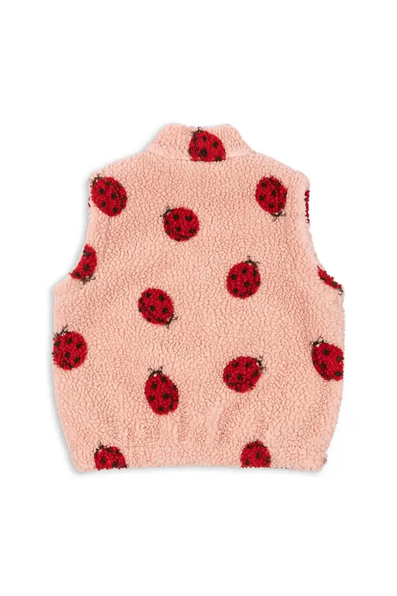 gilet da bambino JODY TEDDY VEST GRS colore rosa KS103481 miniatura 2