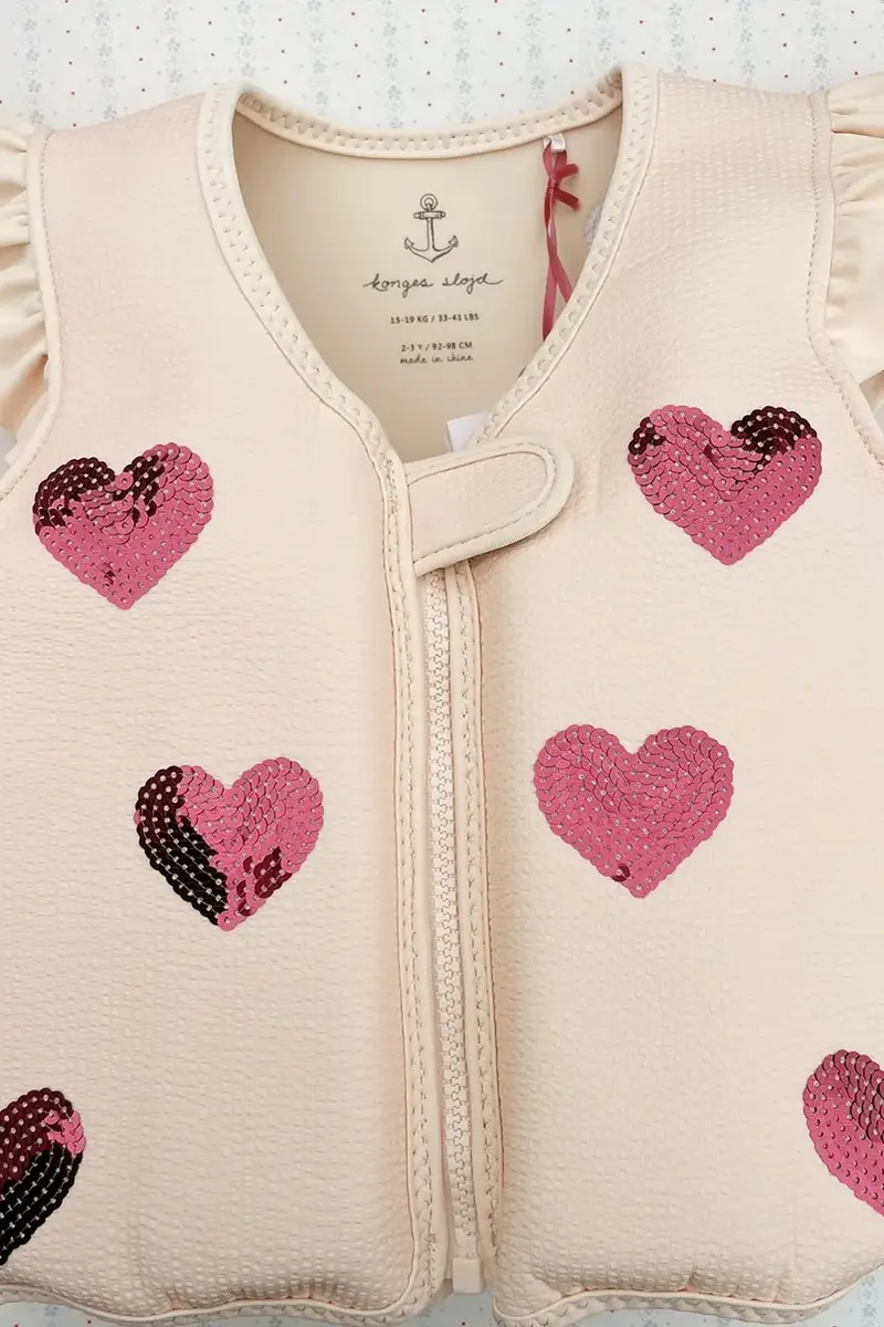 gilet da nuoto per bambino AVERY SWIM VEST colore beige KS103361 miniatura 3