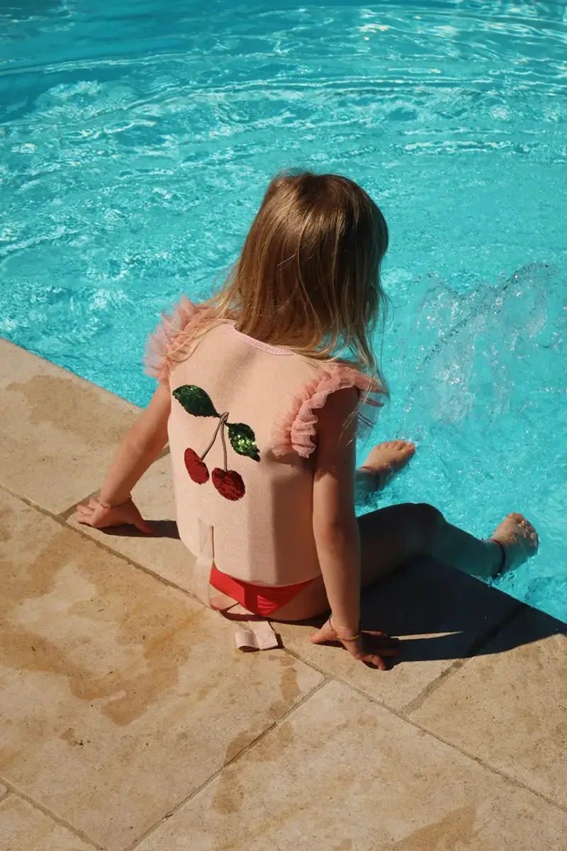 gilet da nuoto per bambino GEMMA FLOAT VEST colore rosa KS102923