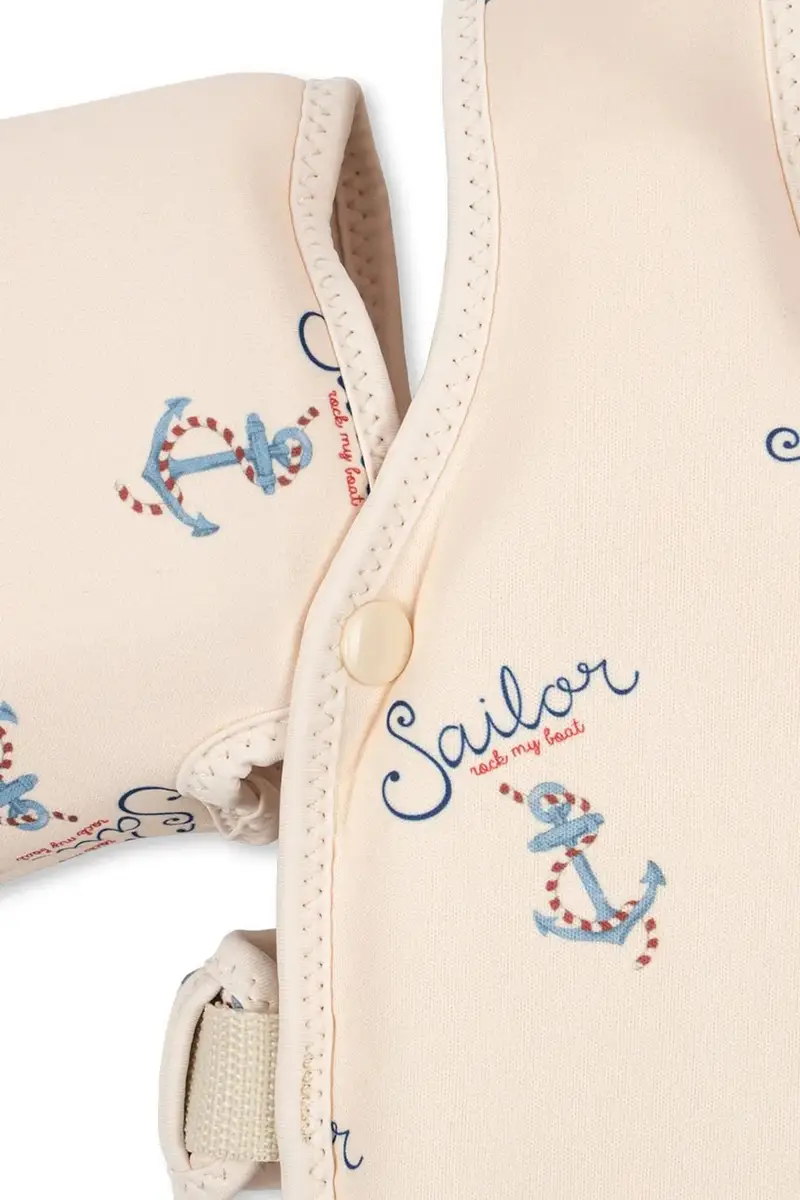 gilet da nuoto per bambino HOLLIS SWIM WATER WINGS colore beige KS103374 miniatura 3