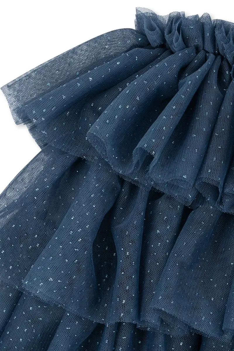 gonna bambina FAY SKIRT GRS colore blu navy KS103808 miniatura 3