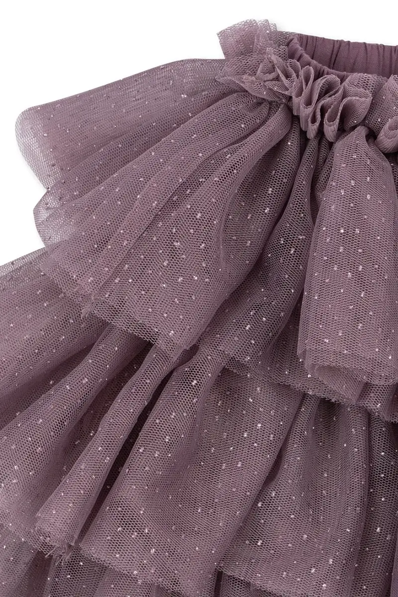 gonna bambina FAY SKIRT GRS colore violetto KS103808 miniatura 4