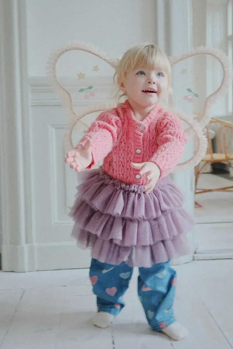 gonna bambina FAY SKIRT GRS colore violetto KS103808 miniatura 5