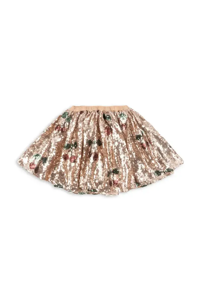 gonna bambina STARLA SEQUIN SKIRT Beige