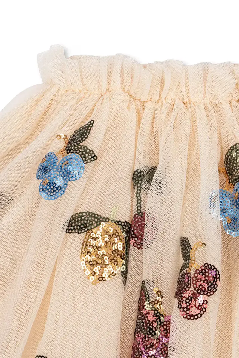 gonna bambina YVONNE SKIRT Beige miniatura 3