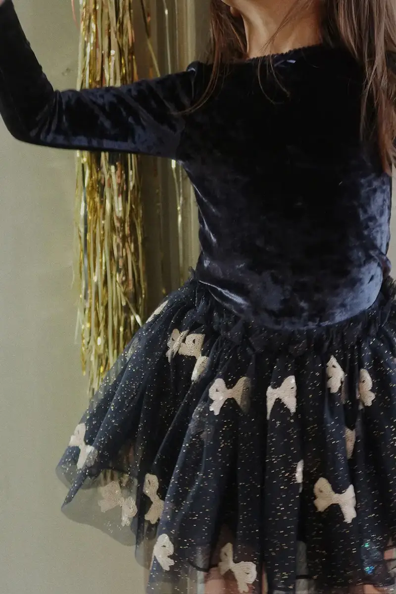 gonna bambina YVONNE SKIRT Blu navy