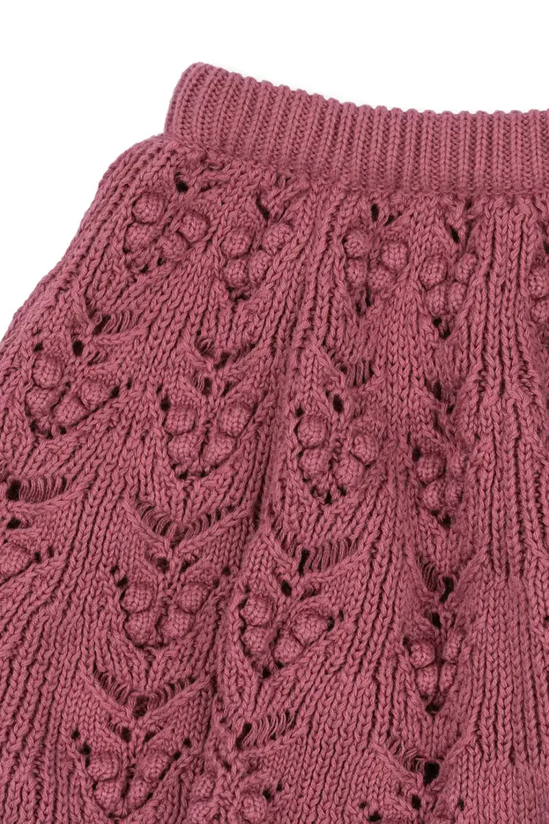 gonna di cotone bambina CABBY SKIRT GOTS colore rosa KS103739 miniatura 3