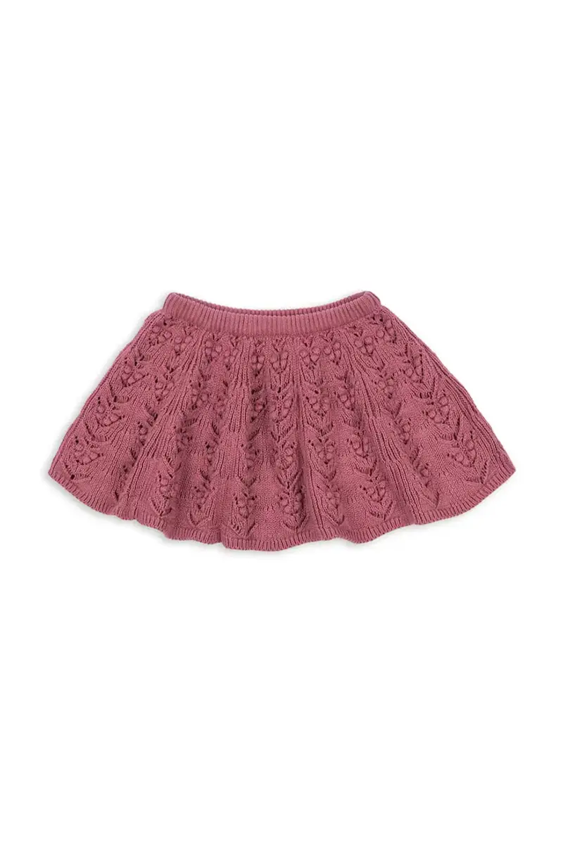gonna di cotone bambina CABBY SKIRT GOTS colore rosa KS103739