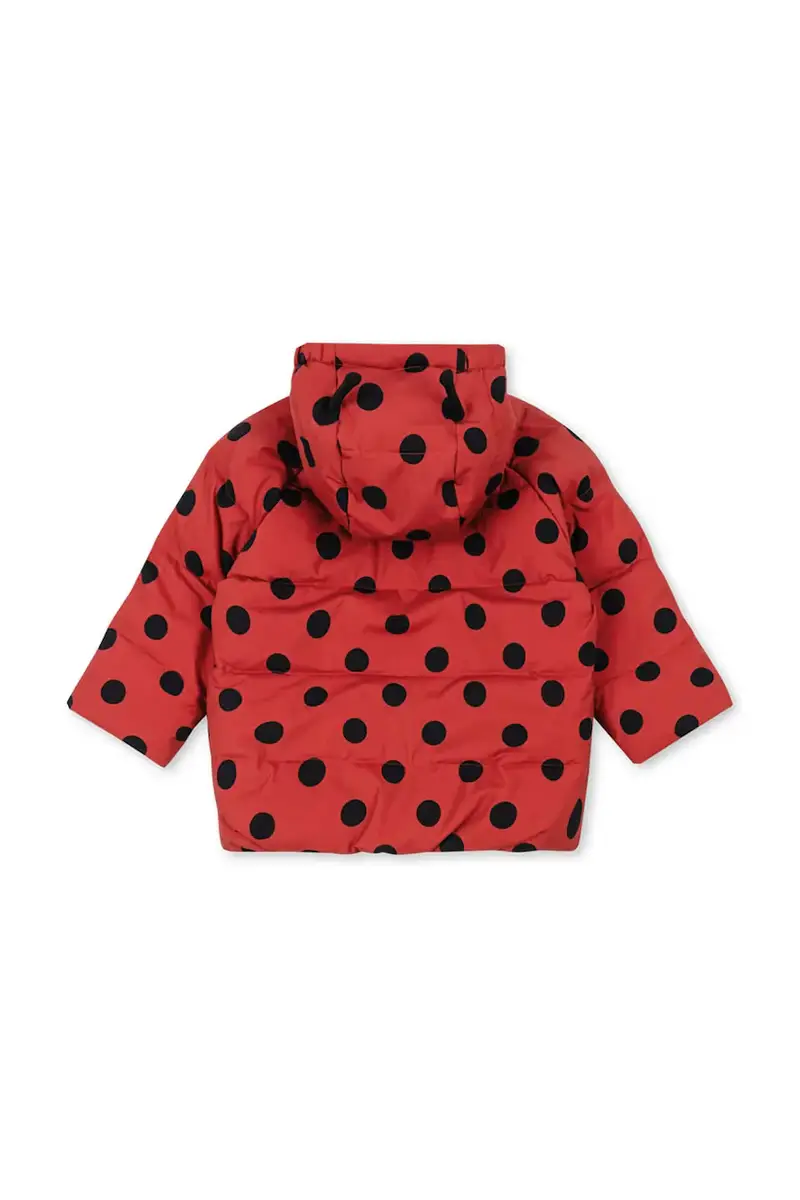 impermeabile bambino/a NUKA LADYBUG JACKET GRS colore rosso KS103524 miniatura 3