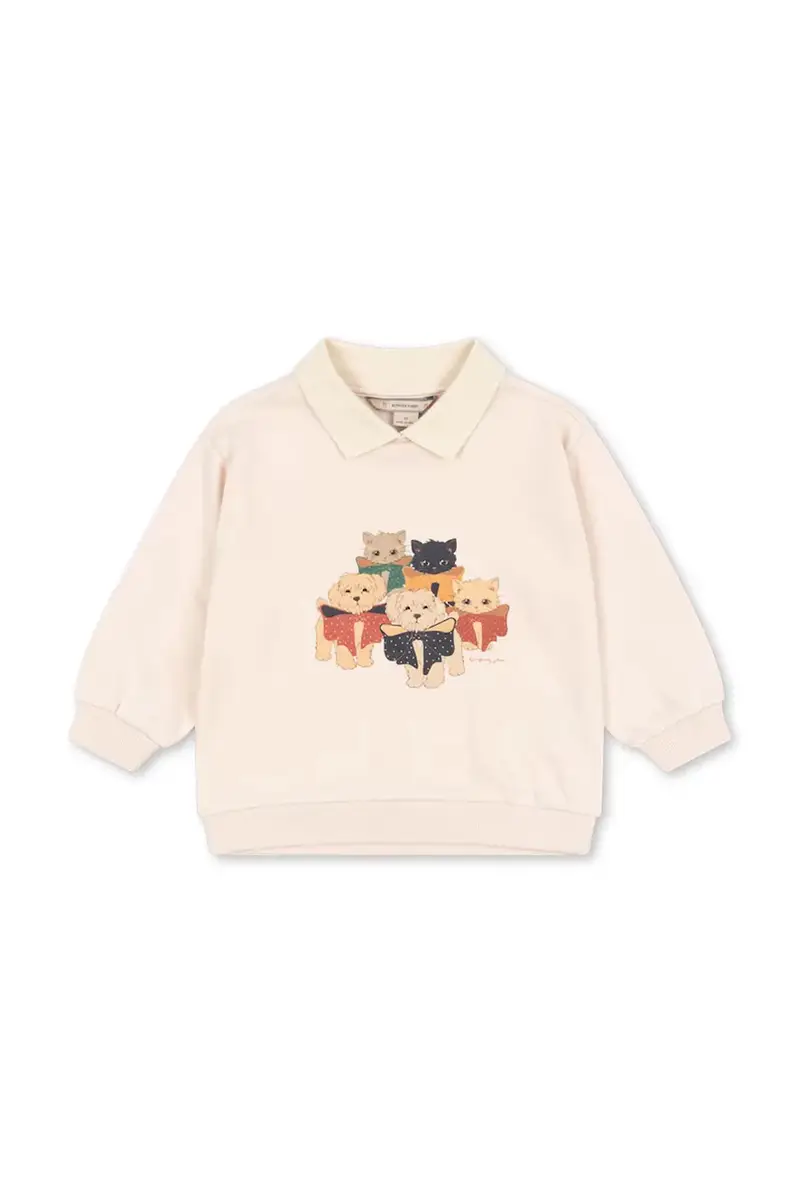 Konges Sløjd Polo Bambino Beige 4147911 miniatura 2
