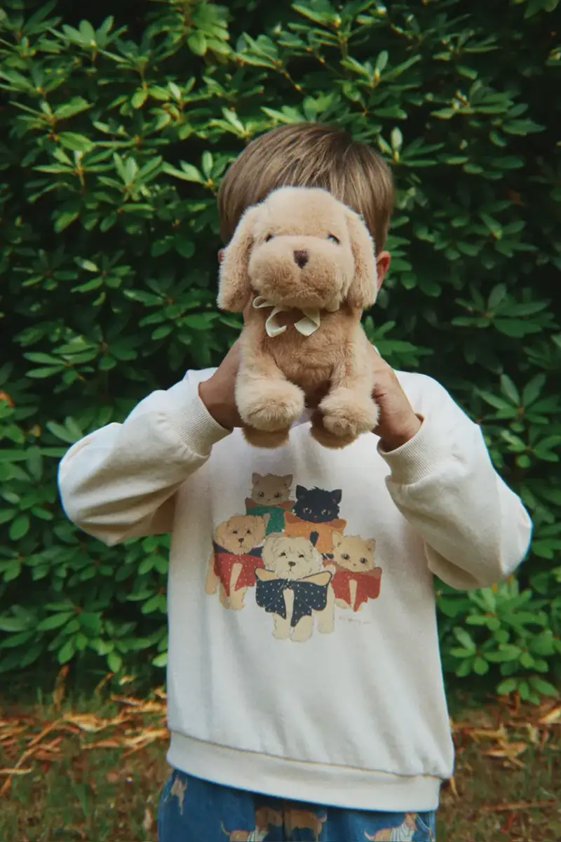 Konges Sløjd Polo Bambino Beige 4147911 miniatura 5