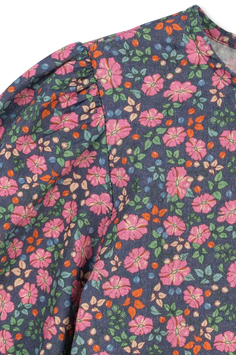 maglietta bambini CIANNA BLOUSE GOTS Multicolore miniatura 4