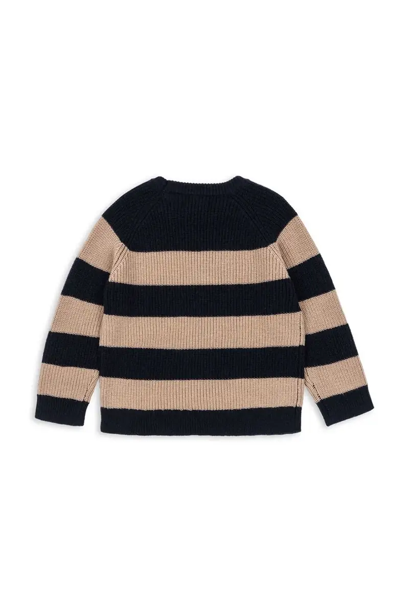 maglione in cotone bambini VITUM KNIT SWEATER Blu navy miniatura 2