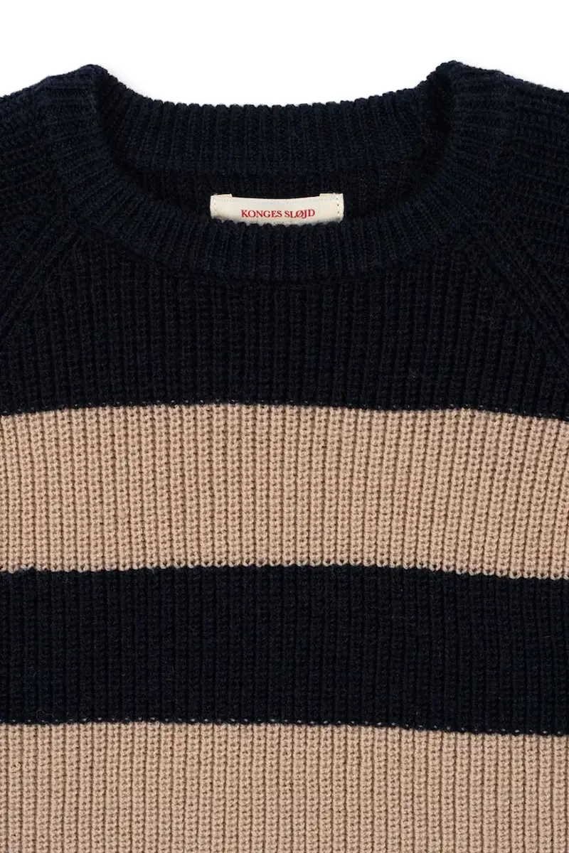 maglione in cotone bambini VITUM KNIT SWEATER Blu navy miniatura 3