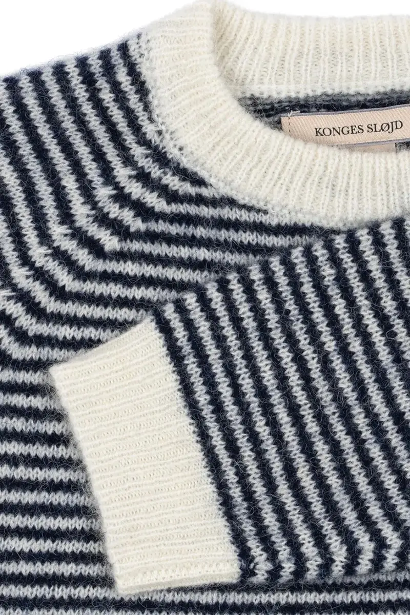 maglione per bambini BERLE KNIT SWEATER colore blu navy KS103718 miniatura 3