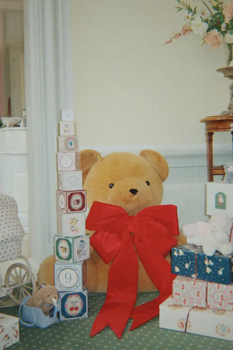 Konges Sløjd Mascotte Teddy Unicorn beige miniatura 4