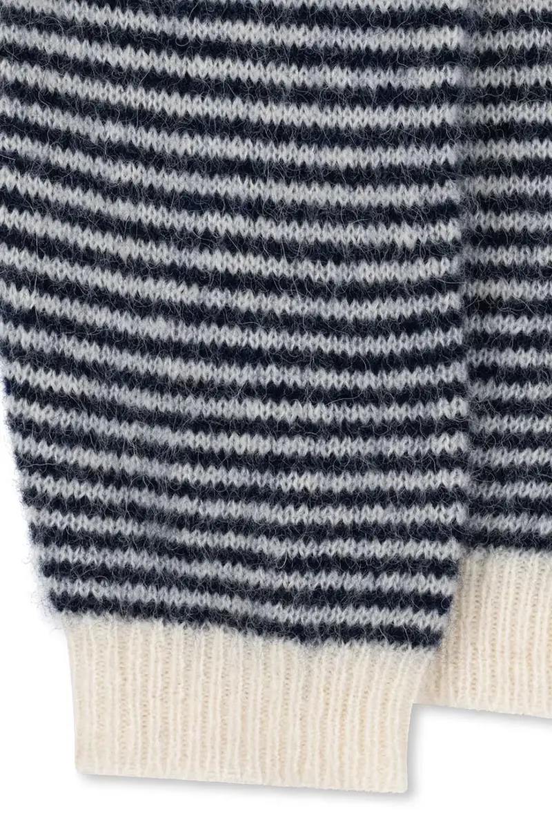 pantaloni con alpaca per bambini BERLE KNIT PANTS colore blu navy KS103717 miniatura 4