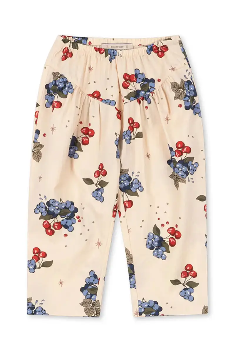 pantaloni in lana bambino/a AVI PANTS GOTS Beige