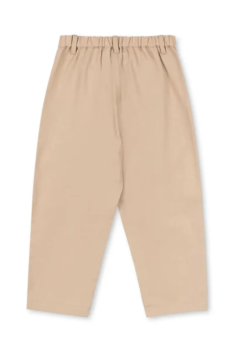 pantaloni in lana bambino/a FRANKIE PANTS GOTS Beige miniatura 2